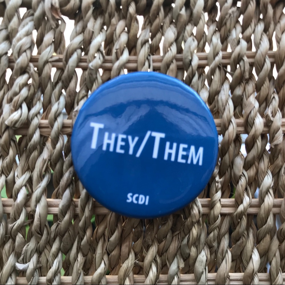🌈3 for $10 Non-Binary Pronouns Pins